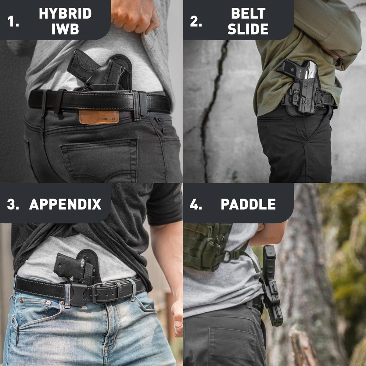 4 in 1 Holster for Right Hand Draw I775883