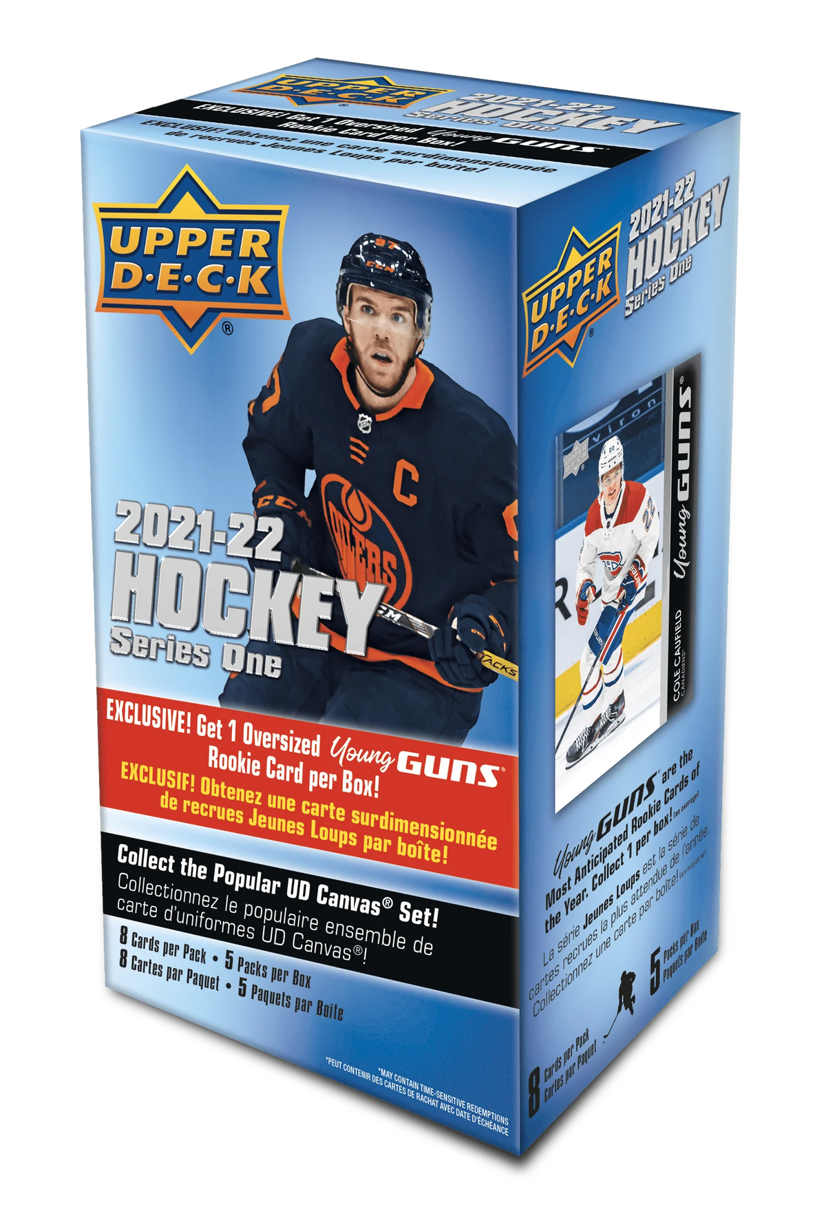 Upper Deck Series 1 Hockey Blaster Box Trading Cards I634