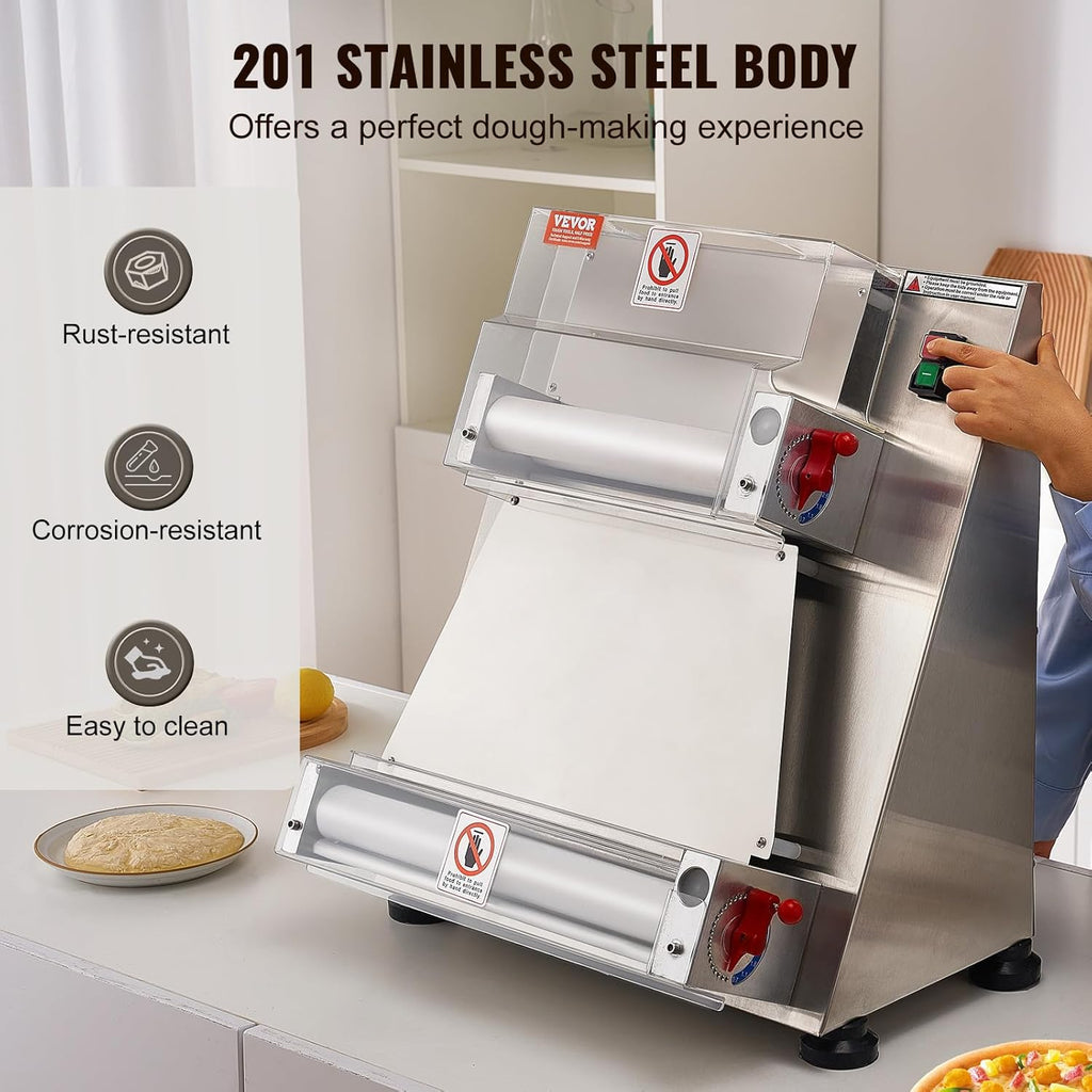 Stainless Steel Automatic Commercial Pizza Dough Roller Sheeter U6847