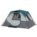 6-Person Instant Cabin Tent with LED Light D4329