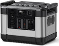 350000mAh 1000W 1120Wh Solar Power Generator with 3 AC Outlets, 3 USB Ports, LED Display N713633