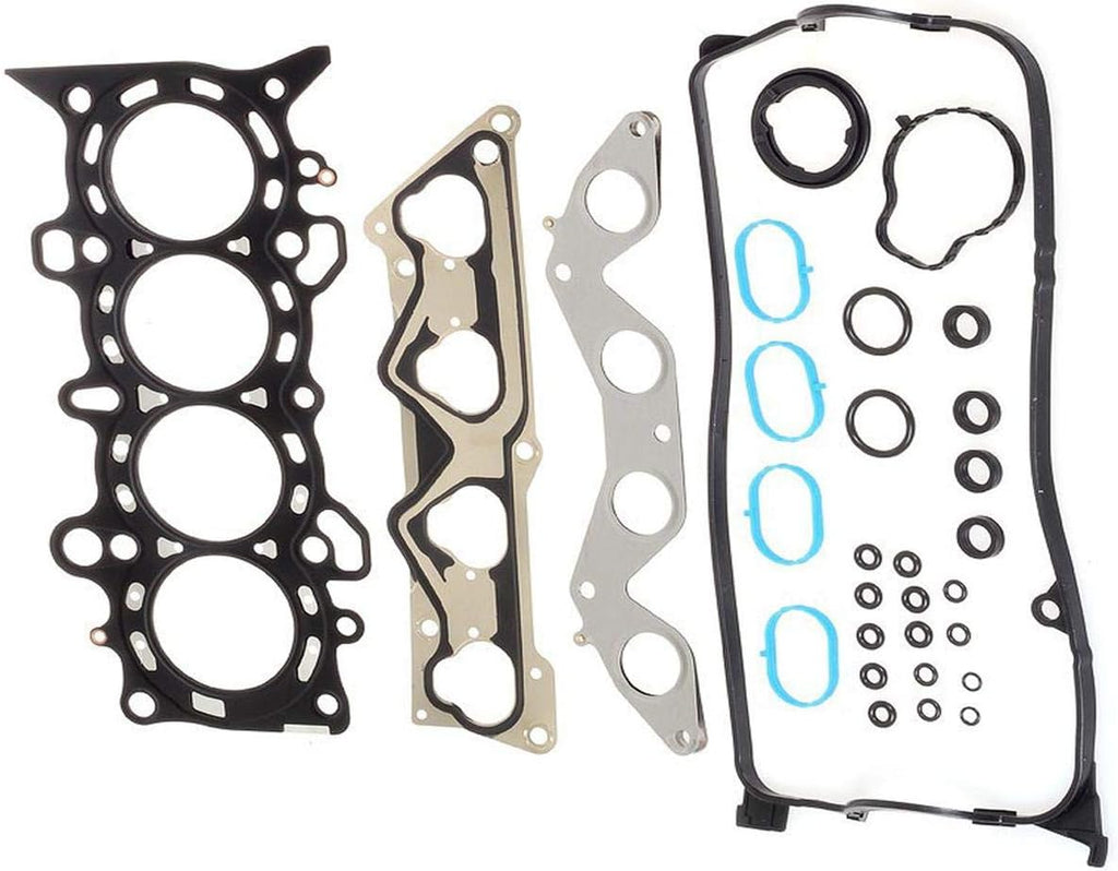 Head Gasket Set with Head Bolts Compatible with Civic DX LX 2001-2005 VTEC D17A1 1.7L Pack of 2 C107013