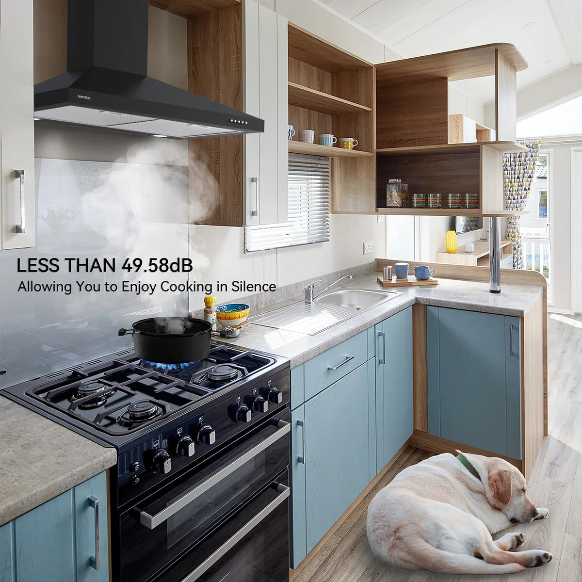 30 inch Wall Mount Range Hood with Charcoal Filter H7785
