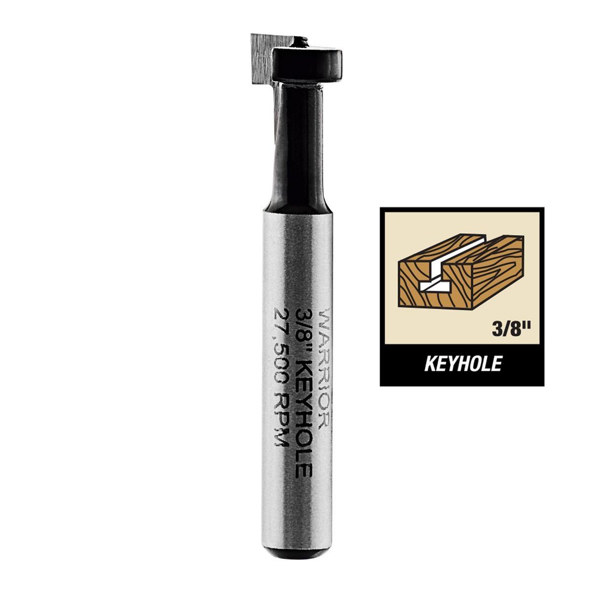 Carbide Router Bit Set, 5-Piece W34422