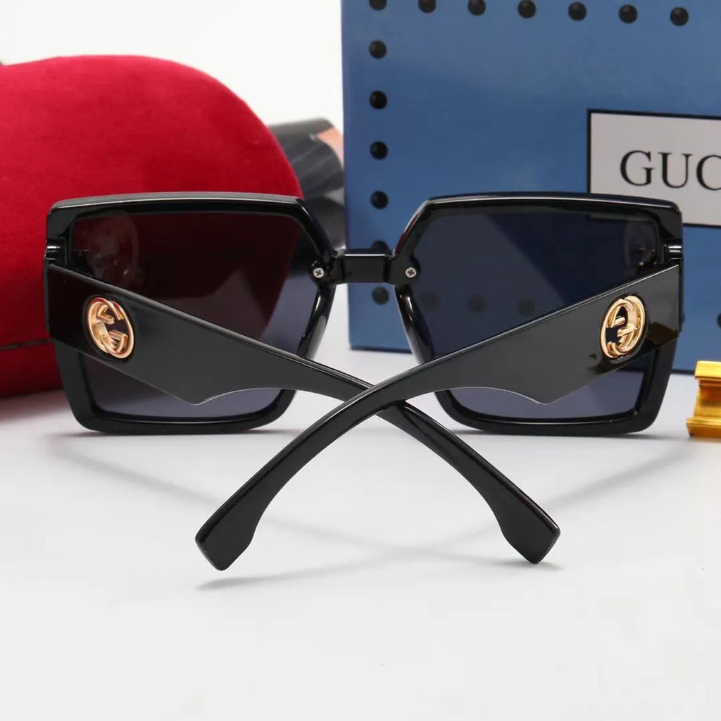 Double G Graffiti Printing Sunglasses T8604