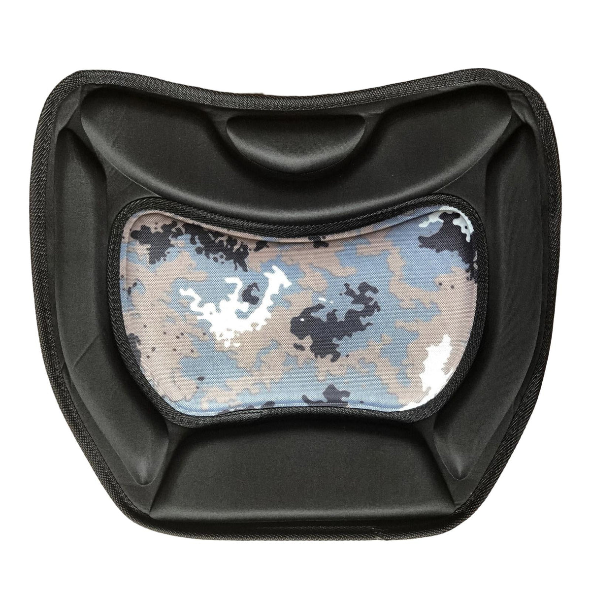Black EVA Oxford Cloth Padded Kayak Boat Seat Cushion N182