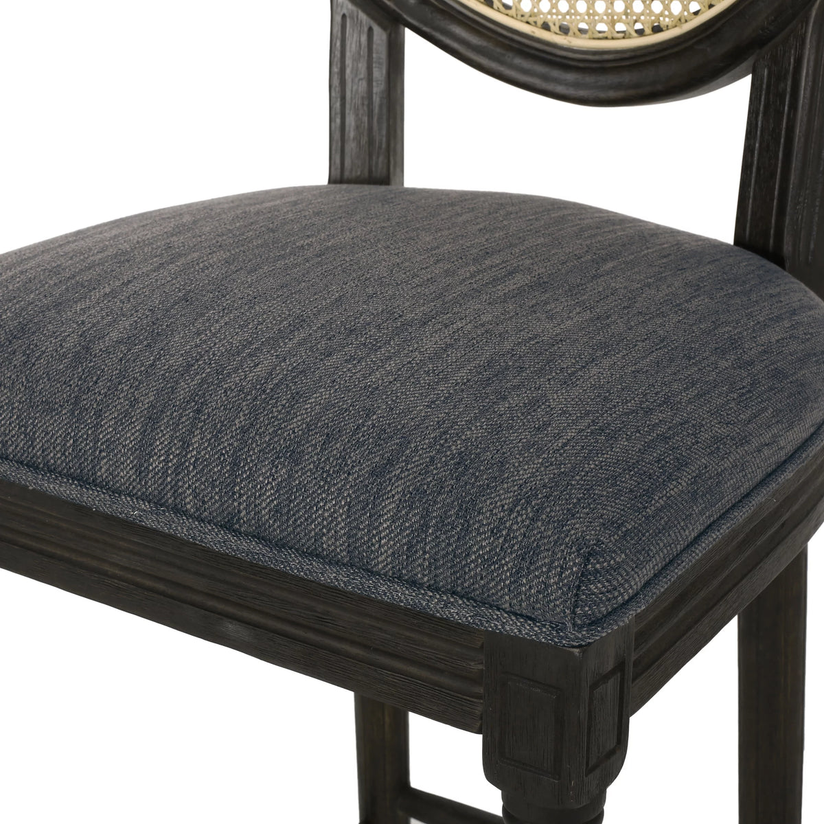 Upholstered Wood Barstools Set of 2 X512