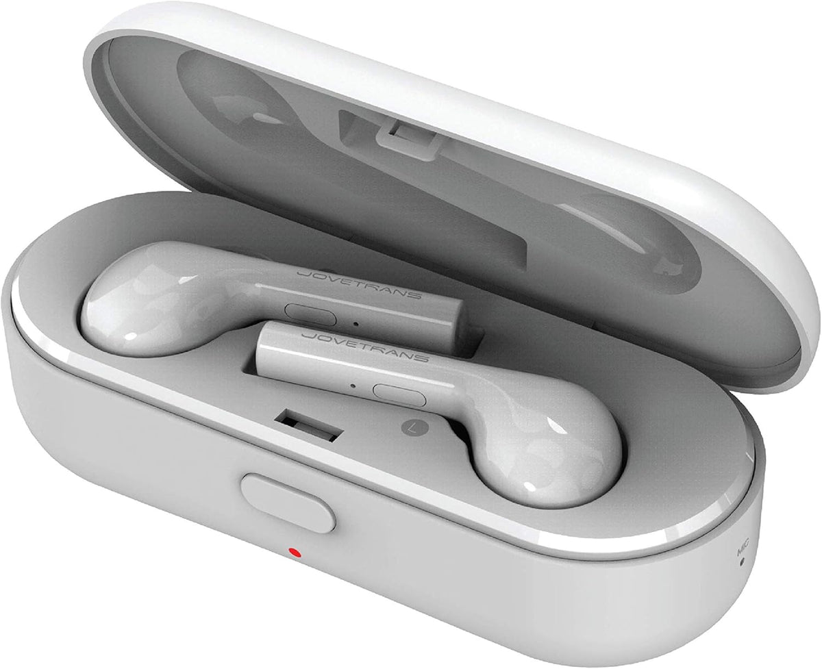White Wireless Translator Earbuds G719