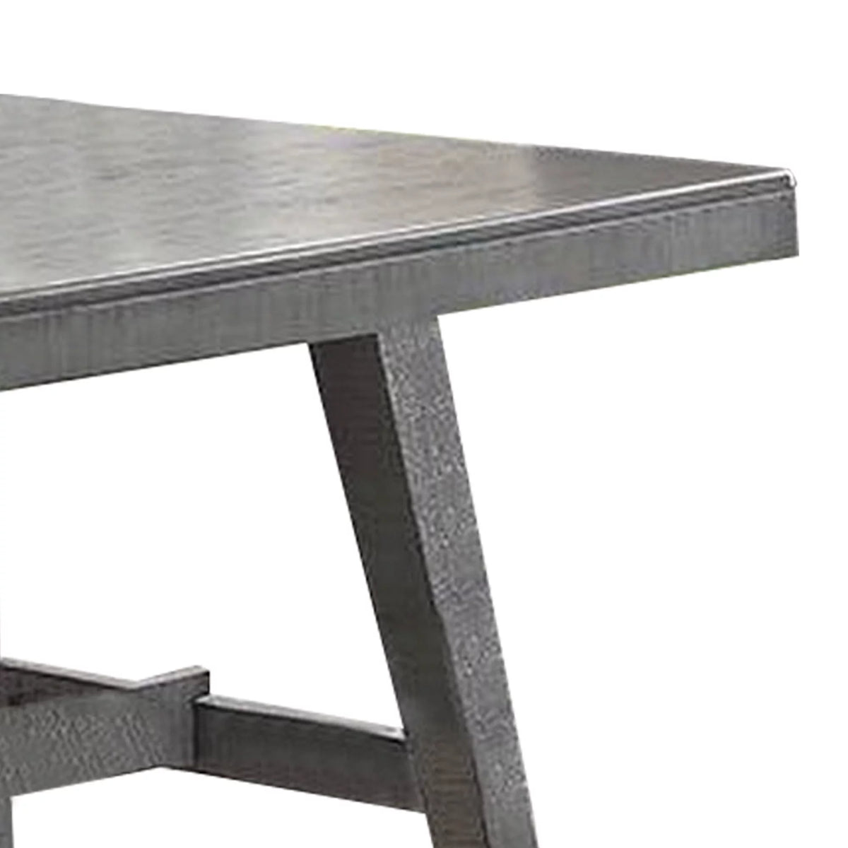 72 Inch Rectangular Dining Table with Flared Legs I764303