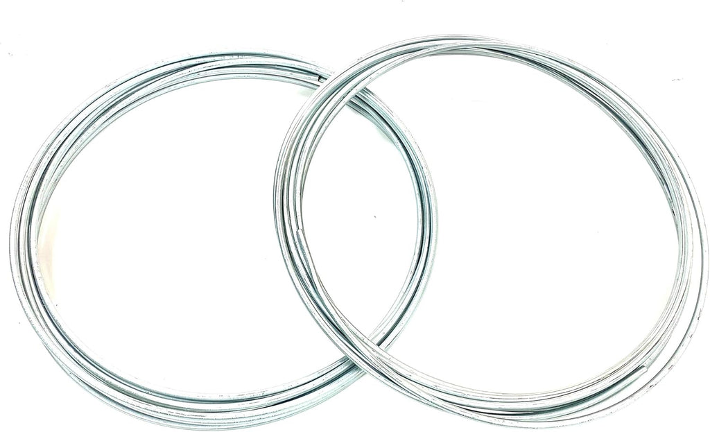 25 Foot Zinc Plated 3/16 Inch Brake Line Tubing Pack of 2 Q217990