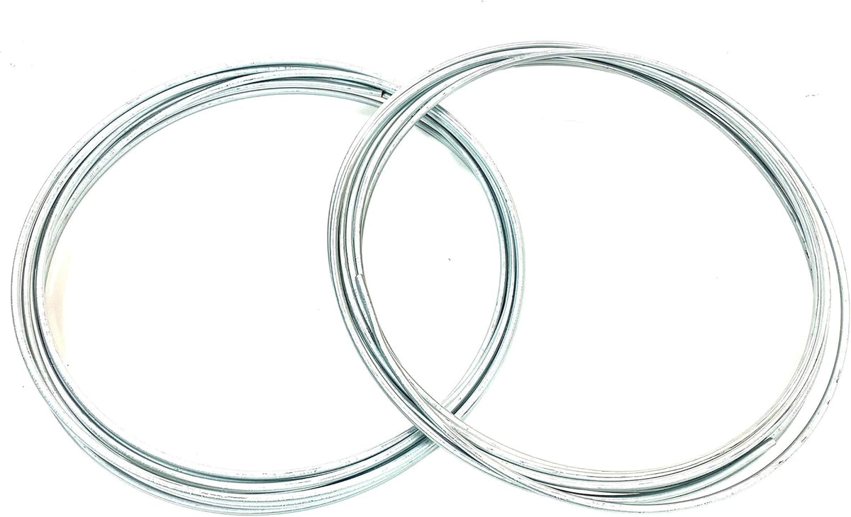 25 Foot Zinc Plated 3/16 Inch Brake Line Tubing Pack of 2 Q217990