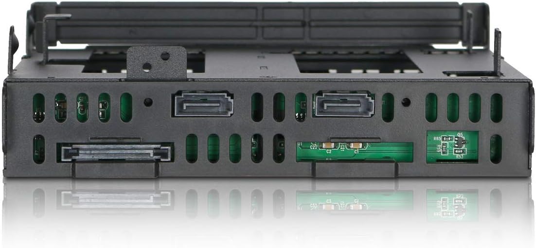 2 x 2.5 SAS/SATA HDD/SSD Mobile Rack + Slim Optical Drive Slot for 5.25 Bay S390
