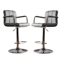 Adjustable Metal Barstool Set of 2 H43295