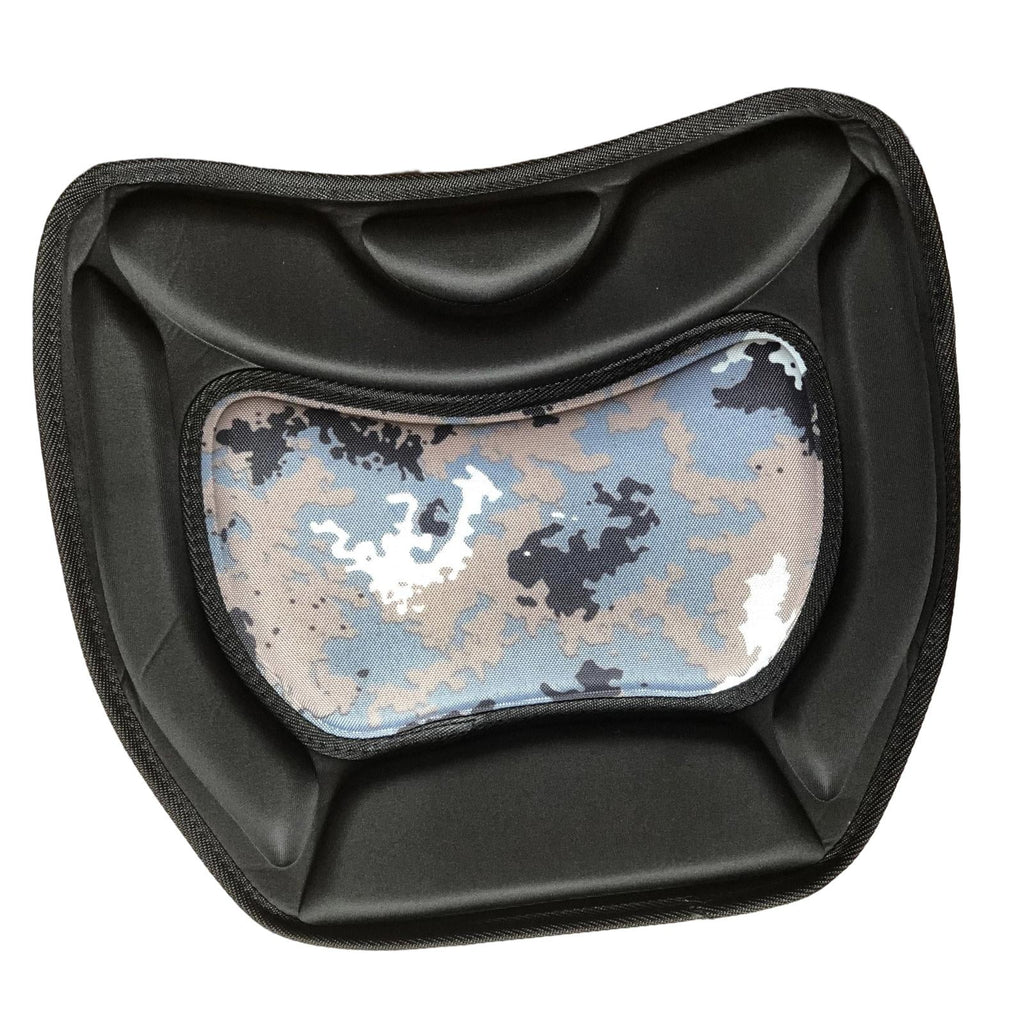 Black EVA Oxford Cloth Padded Kayak Boat Seat Cushion N182