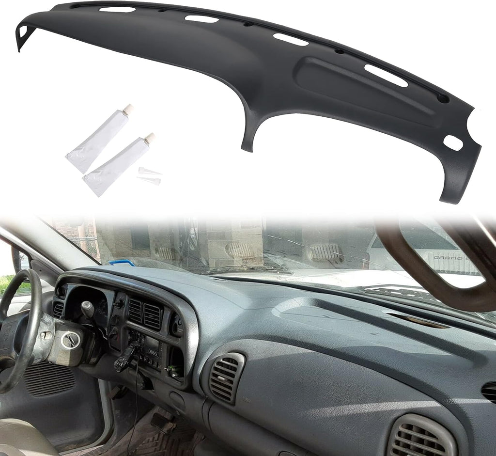 Gray Molded Dash Cover for Dodge Ram Trucks E2683