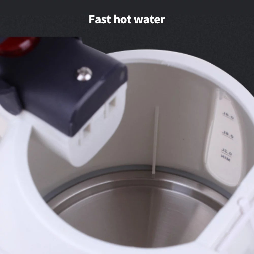 1000mL 24V 250W Portable Electric Kettle White R379665