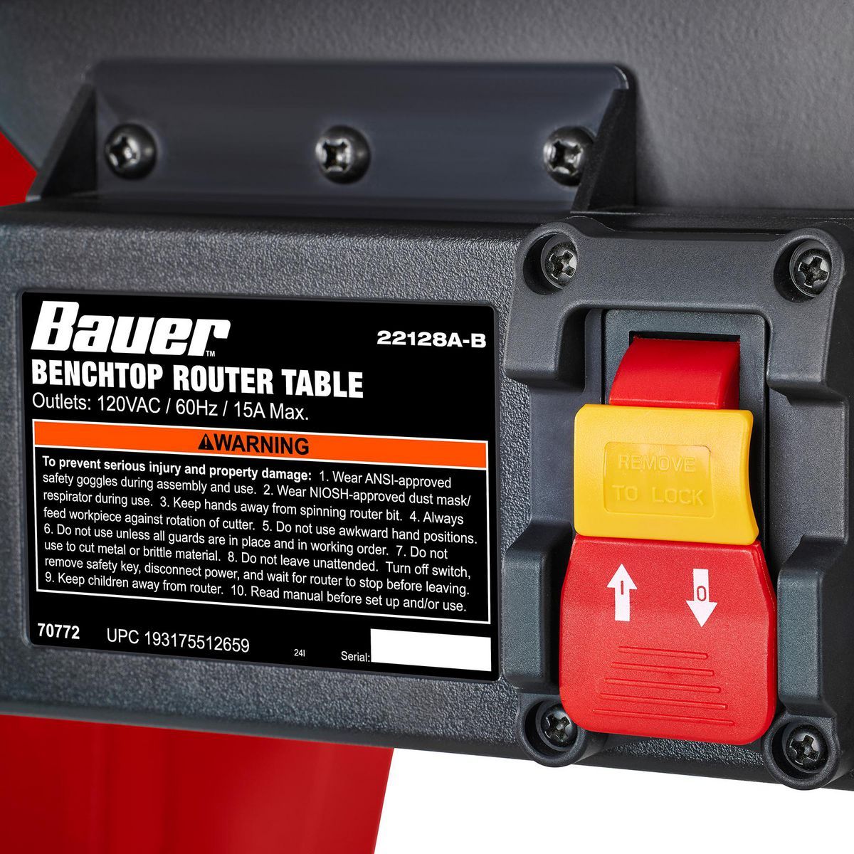 Benchtop Router Table B6324