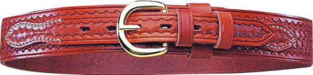 Plain Tan Nickel Waist Size 36in Belt Q7535