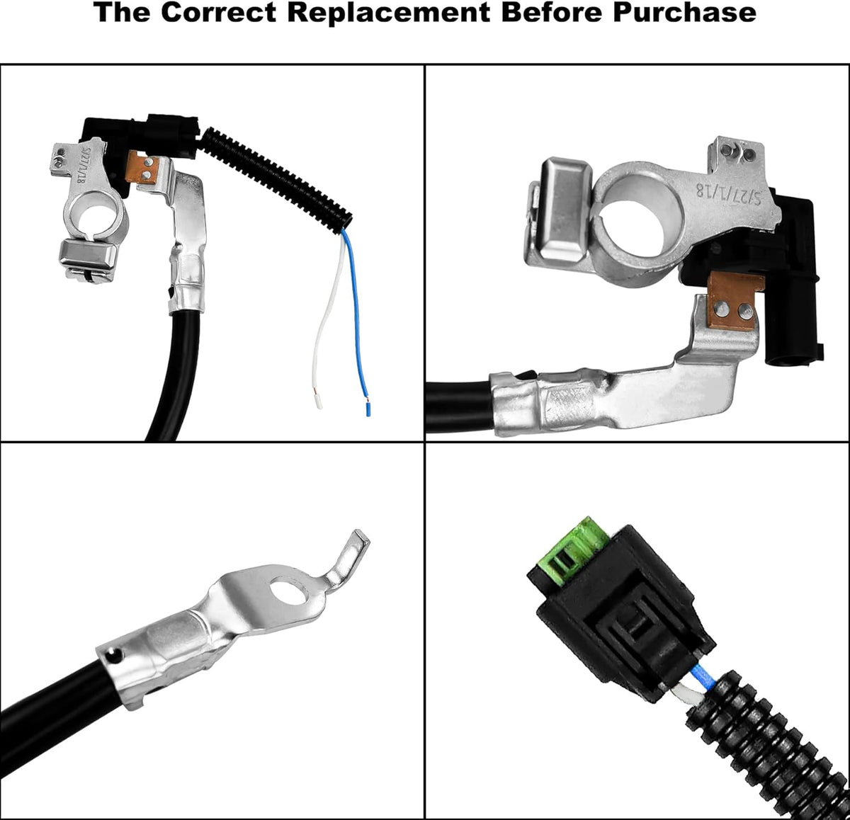 Negative Battery Cable Pack of 2 W225978