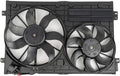 Dual Radiator & Condenser Cooling Fan Assembly for Volkswagen Jetta 2.0L VW Tiguan Audi A3 TT U239468