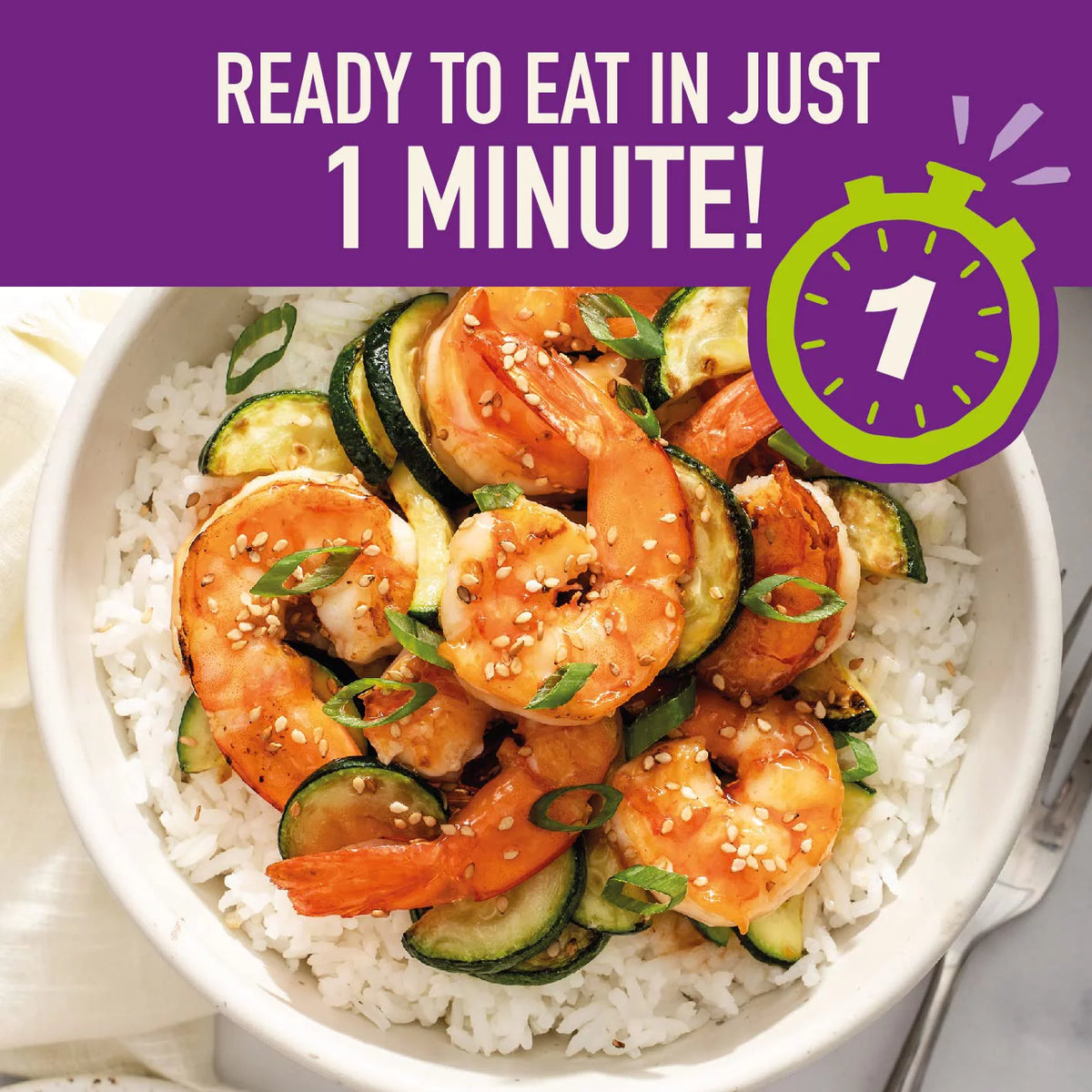 Instant Sticky White Rice Bowl, 7.4 oz T841