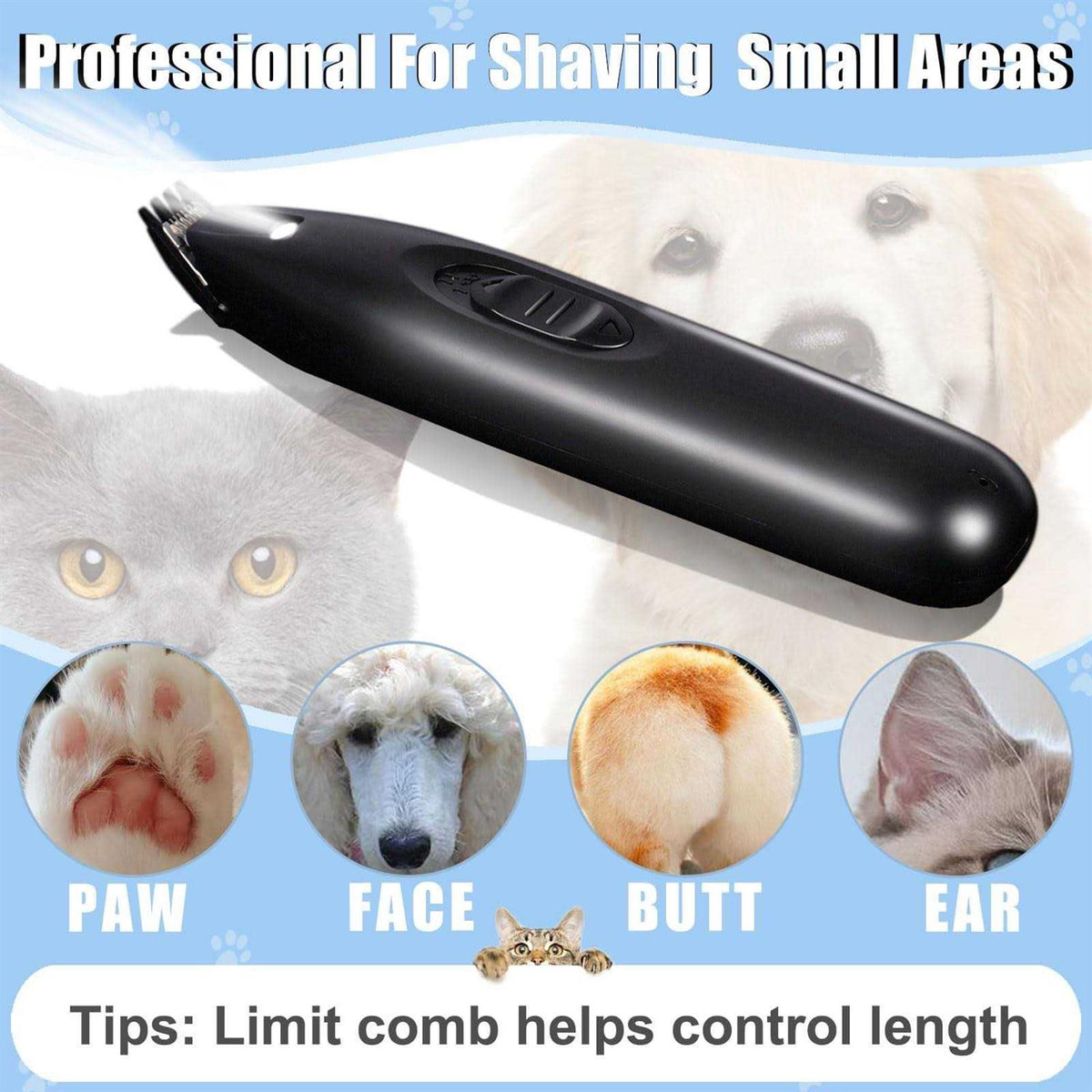 Cordless Rechargeable Dog Clippers R9317