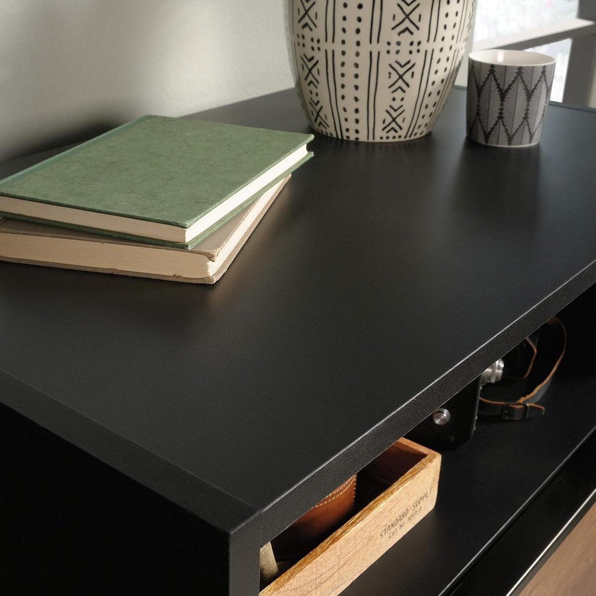 Black 3-Drawer Chest P1393