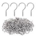 100 Pcs 1 Inch Metal Cup Hooks Screw Hooks - Bronze O852