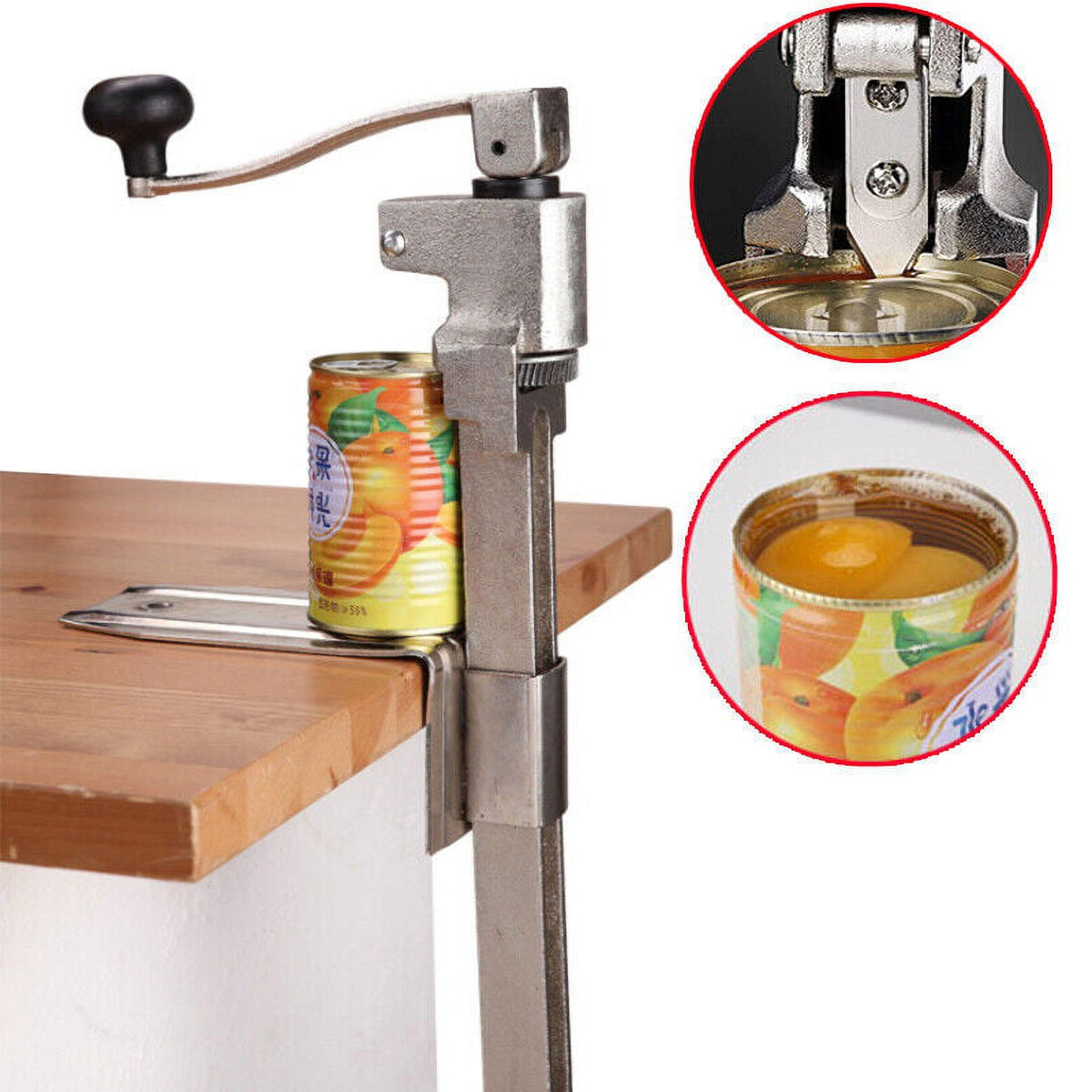 Manual Can Opener with Plated Steel Base Handle L782