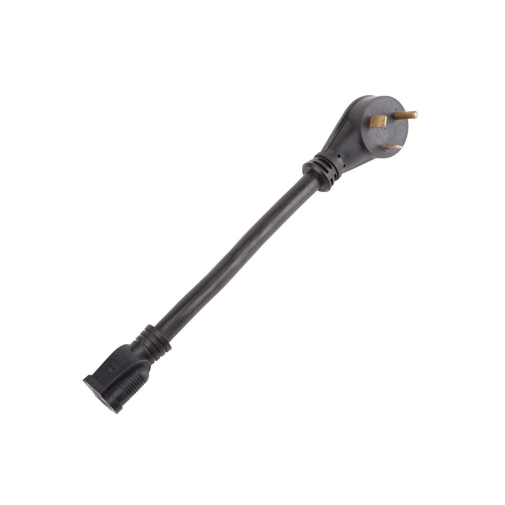 30 Amp Male to 15 Amp Female RV Power Adapter P6587