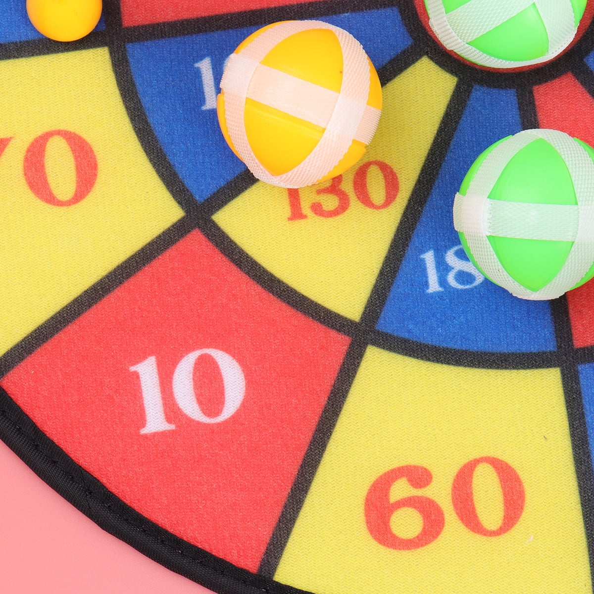Flocking Dart Board with 4pcs Darts Dartboard Set M390