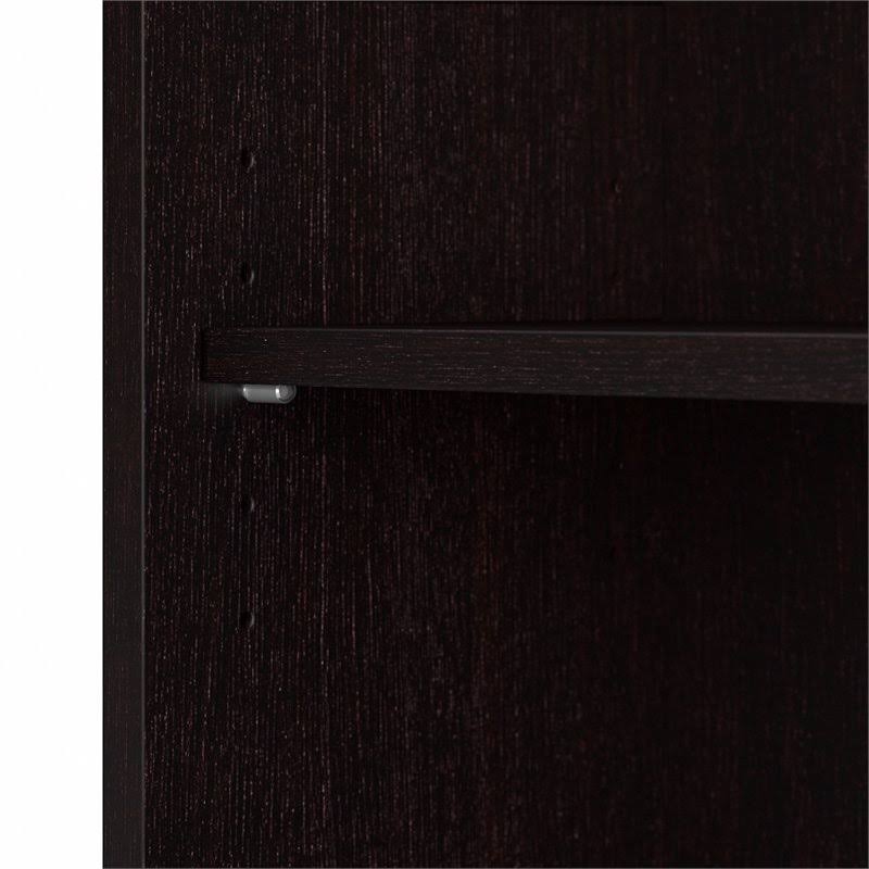 5 Shelf Bookcase Espresso Oak Y6633