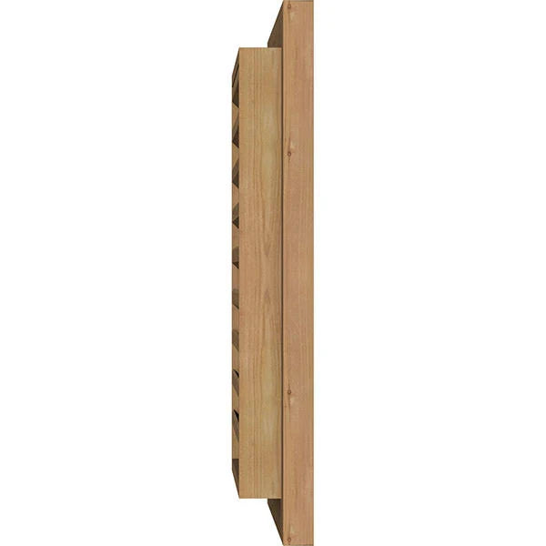 Unfinished Functional Vertical Gable Vent A476