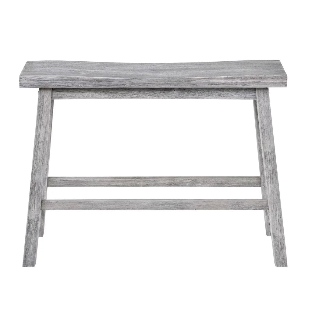 24in. Backless Wood Dining Bench L54019