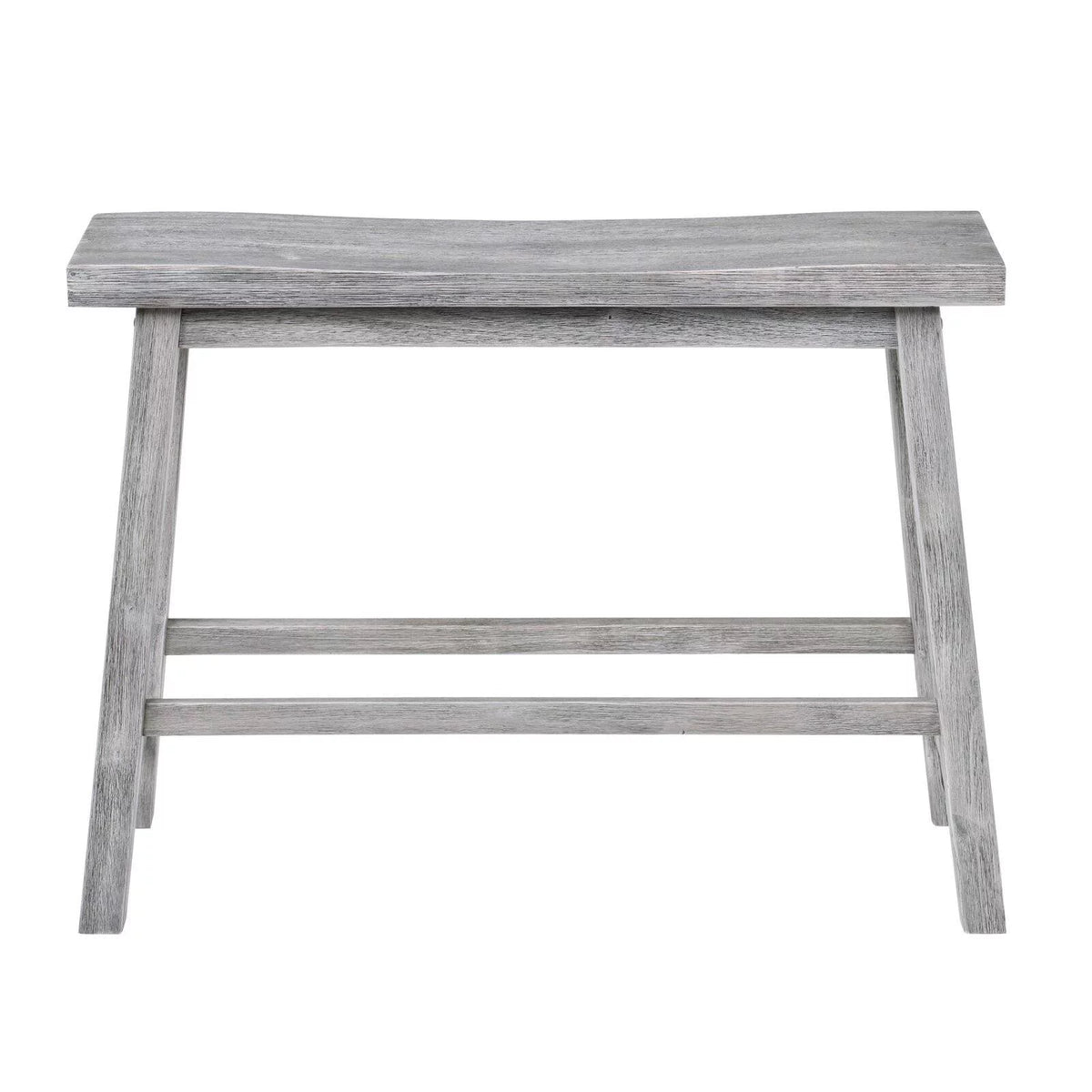 24in. Backless Wood Dining Bench L54019