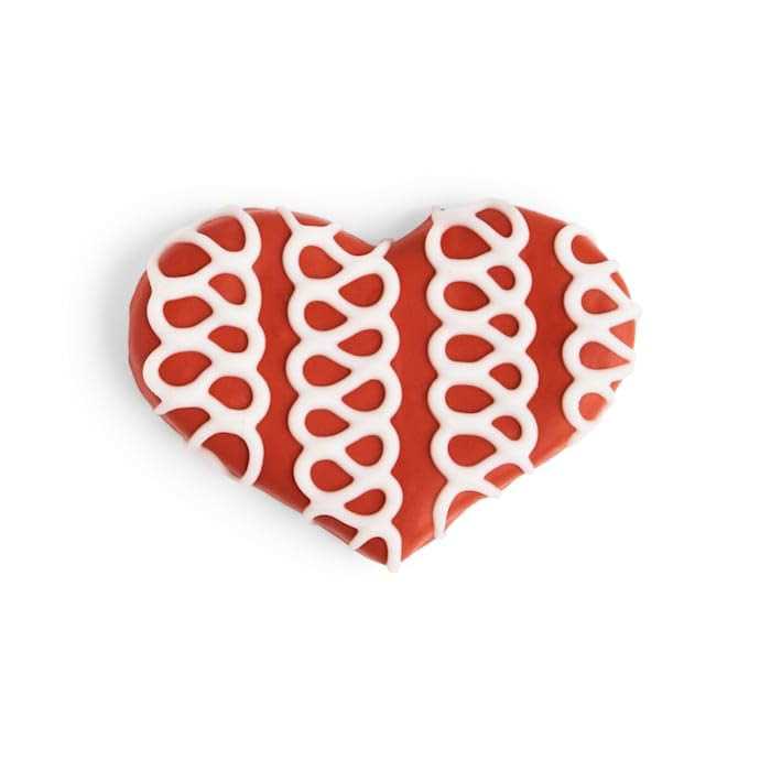 Valentine's Day Heart Cookie Dog Treats Q36517