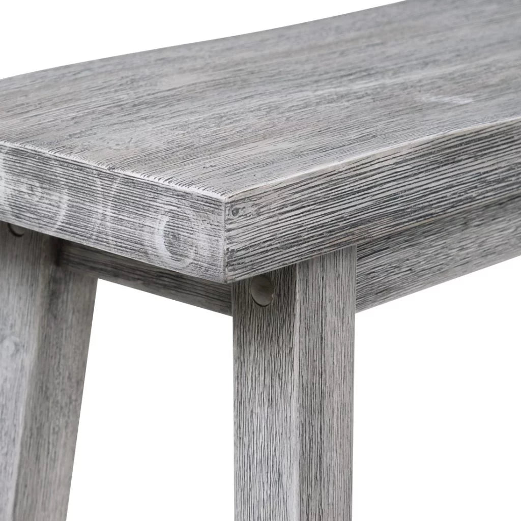 24in. Backless Wood Dining Bench L54019