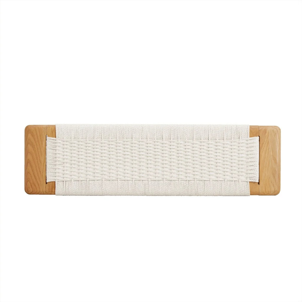 Natural Oak Wood Dining Bench L5448