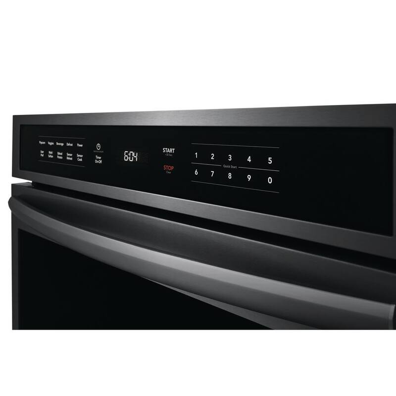 Black Stainless Steel 1.6 cu. ft. Built-In Microwave Oven G845