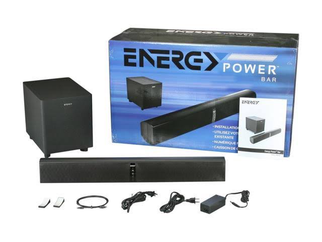 Satin Black Soundbar with Wireless Subwoofer U29871