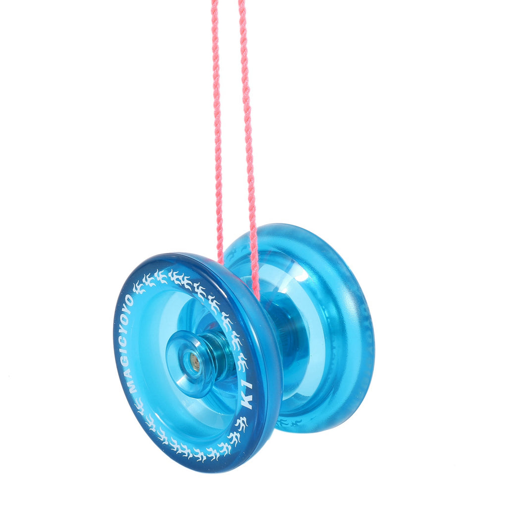 Crystal Blue Responsive Yoyo Ball with Yoyo Bag Q1537