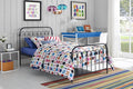 White Twin Metal Daybed and Trundle F118
