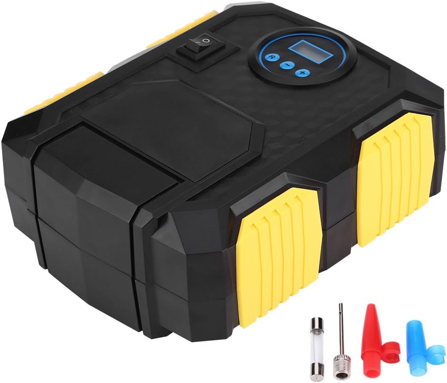 12V Digital Portable Car Tire Inflator Pump 150PSI Q794810