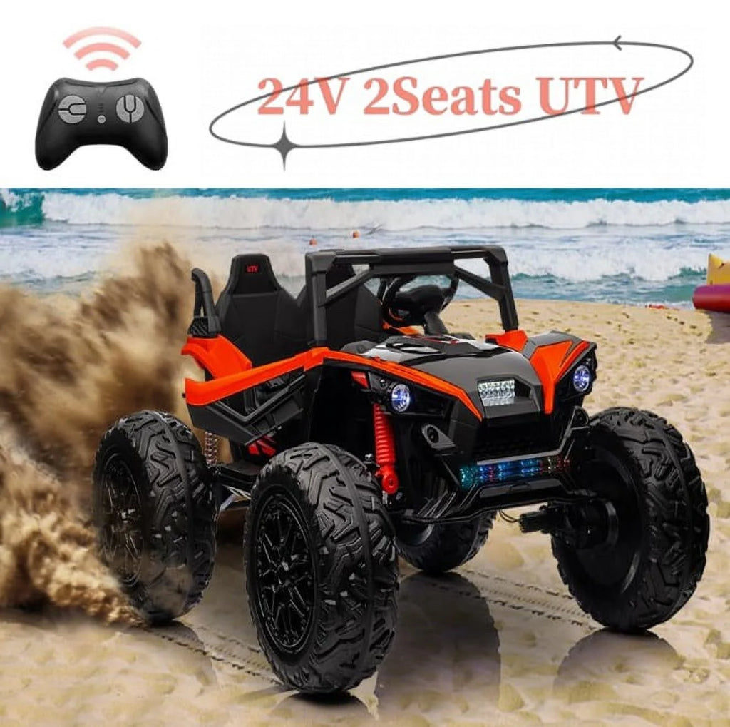 24V Ride on Car 2 Seats UTV with Remote Control J1199