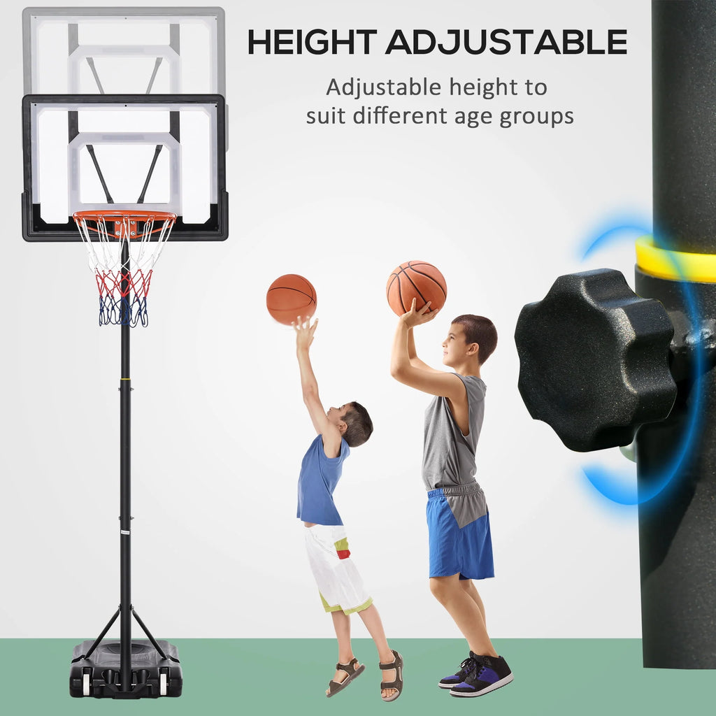 Portable Basketball Hoop System with 33 In. Backboard Y777286