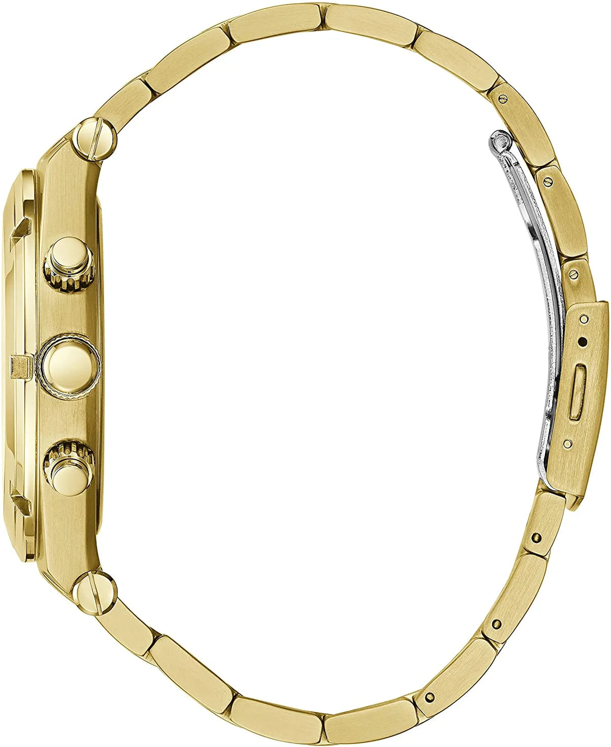 Men's Gold Tone Multifunction Stainless Steel Watch Y1727
