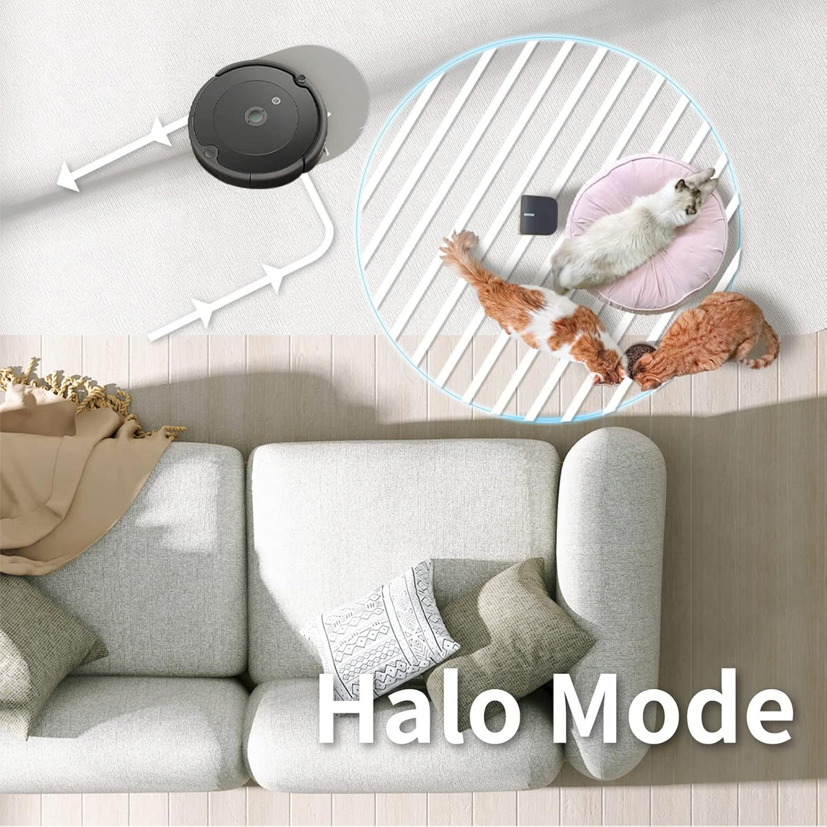2 Pack Virtual Wall Barrier Compatible with iRobot Roomba Series Robots U7500