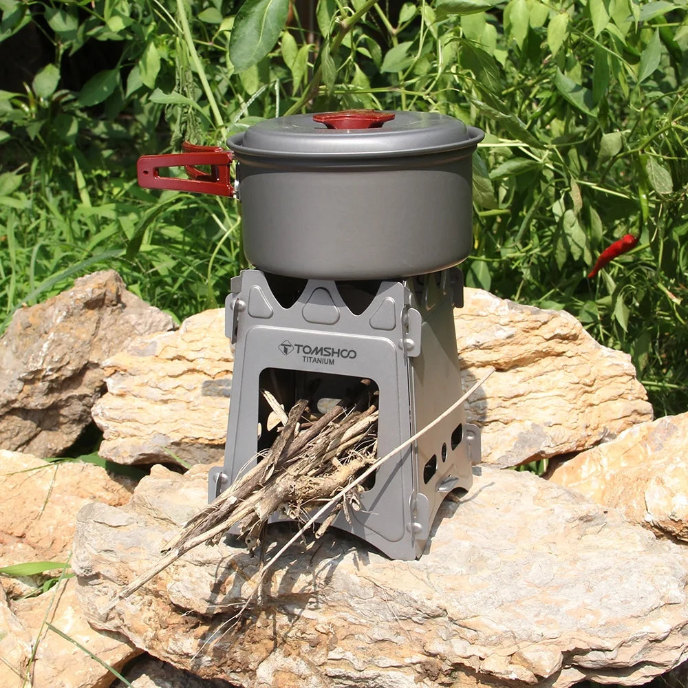 Titanium Wood Burning Backpacking Stove M494