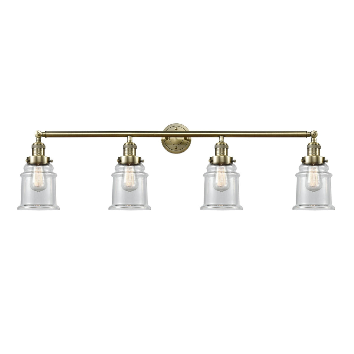 4 Light Adjustable Bathroom Fixture, Polished Chrome B526