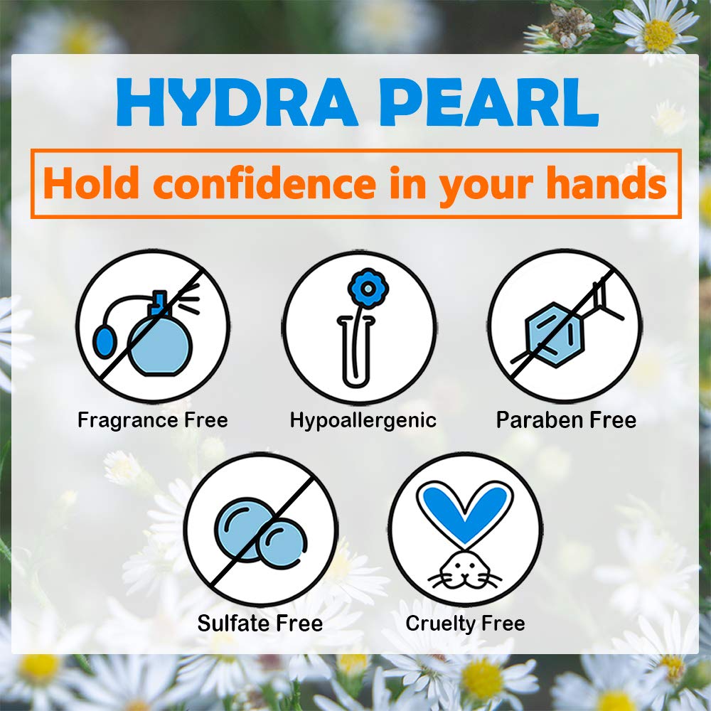 Hydra Pearl Hand Sanitizer Gel - 70% Alcohol - Unscented - 1 Gallon (128 oz) - 1-Pack Without Pump - Pack of 2 N7560